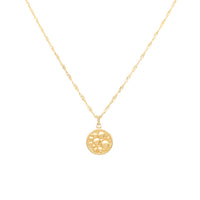 float Water Bubbles Halskette Gold
