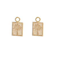boucle d'oreille flottante pendentif or 