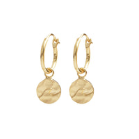 float Welle Ohrring Gold