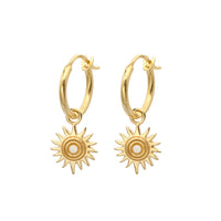 float Sunlight Ohrring Gold