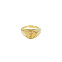float Seepferdchen Ring Gold