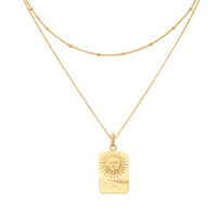 float Live By The Sun Collier Or