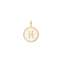 float Zodiac Collier Pendentif Or - Poissons